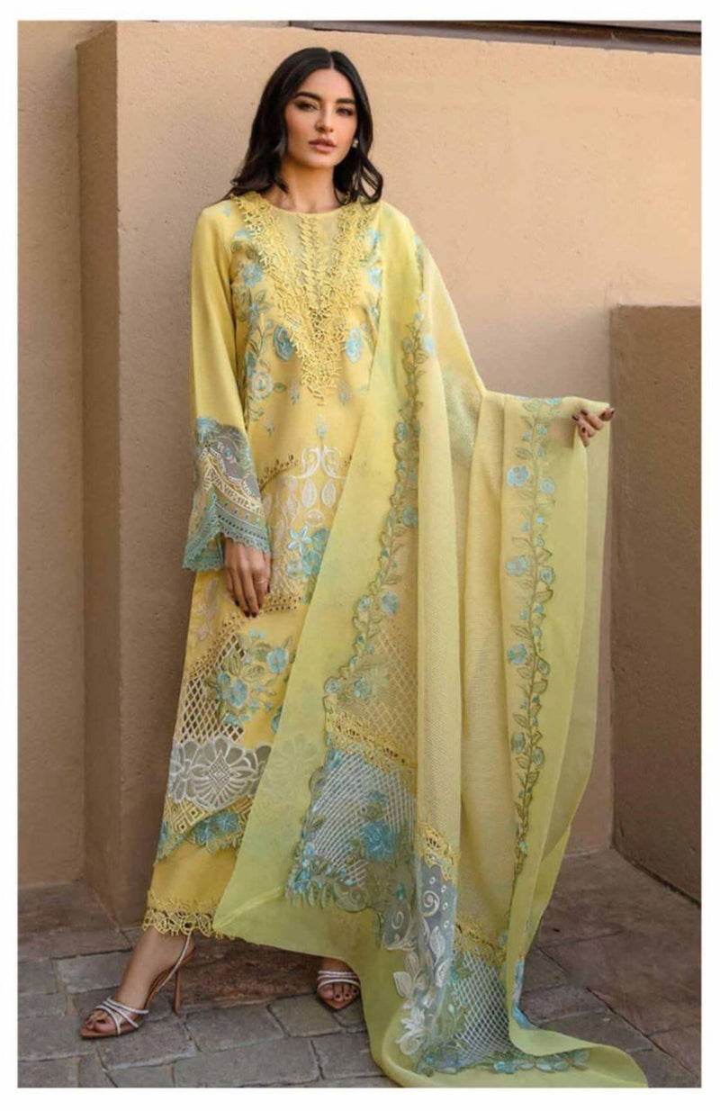 Noor Jahan Nj 47 Cotton Fabric With Embroidery Worked Pakistani Suits