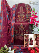 Hazzel 0155 Rayon Embroidery Worked Pakistani Suits