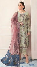 Fepic 1297 A Georgette Embroidered Worked Pakistani Suits