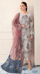 Fepic 1297 C Georgette Embroidered Worked Pakistani Suits