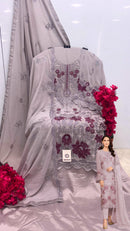 Shanaya S 200 C georgette Heavy Embroidered Worked Pakistani Suits