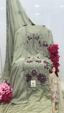 Shanaya S 200 B georgette Heavy Embroidered Worked Pakistani Suits