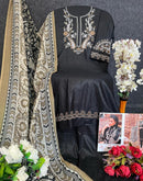 Aasha 1156 Heavy Reyon With Self Embroidery Worked Pakistani Suits