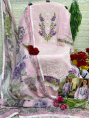 Alif A 167 C Cotton  With Heavy Embroidery And Moti Worked Pakistani Suits