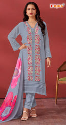 Fepic C 1644 B Georgette Embroidered Worked Pakistani Suits