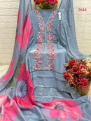 Fepic C 1644 B Georgette Embroidered Worked Pakistani Suits