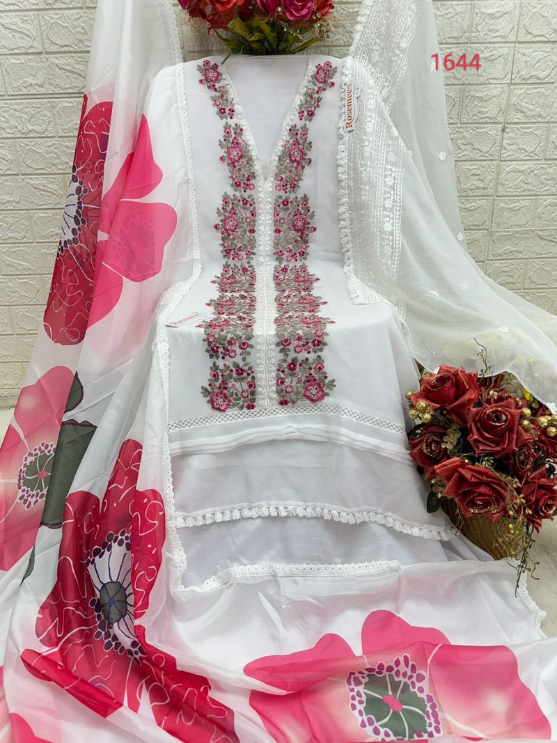 Fepic C 1644 Georgette Embroidered Worked Pakistani Suits