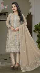 Shree K 5192 D Georgette With Heavy Embroidery Worked Pakistani Suits