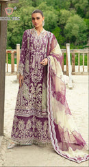 Hoor Tex 251 Fox Georgette Heavy Embroidery Worked Pakistani Suits