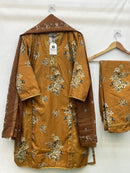 Vs 12075 Digital Print  Embroidered Worked Designer Stylish Pakistani Suits