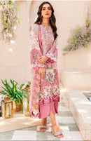 Taj 589 Pure Cotton Print With Heavy Embroidery Worked Pakistani Suits