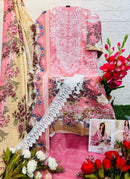 Taj 589 Pure Cotton Print With Heavy Embroidery Worked Pakistani Suits