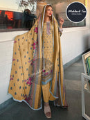 Mehbbob 1318 B Cotton Printed Suit Embroidered Worked Pakistani Suits
