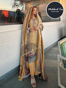 Mehbbob 1318 B Cotton Printed Suit Embroidered Worked Pakistani Suits
