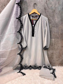 Hoor Tex 100 C Hevy Georgette Embroidery Worked Pakistani Suist