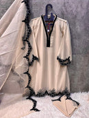 Hoor Tex 100 D Hevy Georgette Embroidery Worked Pakistani Suits