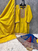 Hoor Tex 99 B Heavy Chinon Embroidery Worked Pakistani Suist