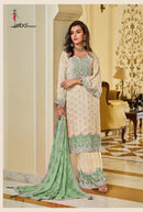 Eba Zarkash 1657 C Heavy Chinon With Embroidery Worked Pakistani Suits