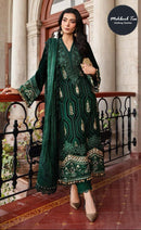 Mehboob Tex 1595 Viscose Rayon With Heavy Embroidery Worked Pakistani Suits