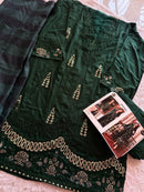 Mehboob Tex 1595 Viscose Rayon With Heavy Embroidery Worked Pakistani Suits