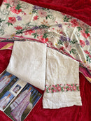 Ziaaz 858 Cotton Rayon Very Heavy Embroidery Worked Pakistani Suits