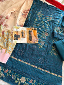 Ziaaz 854 Cotton Rayon Very Heavy Embroidery Worked Pakistani Suits