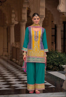 Eba Kasturi 1832 Haevey Chinon With Embroidery Worked Pakistani Suits