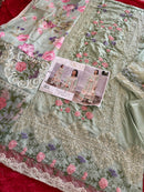 Ziaaz 773 B Cotton Very Heavy Embroidery Worked Pakistani Suits