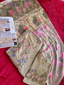 Ziaaz 773 C Cotton Very Heavy Embroidery Worked Pakistani Suits