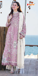 Fepic Rosemeen C 1819 B Heavy Rayon Embroidered Worked Stylish Pakistani Suits