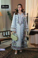 Jihan 3565 Cotton With Heavy Embroidery Worked Stylish Pakistani Suits