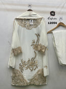 Vs 12054 Faux Georgette With Heavy Embroidery Worked Pakistani Suits