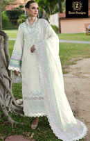 Ziaaz Designs 771 F Cotton Very Heavy Embroidery Worked Pakistani Suits