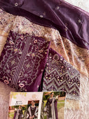 Ziaaz Designs 771 D Cotton Very Heavy Embroidery Worked Pakistani Suits