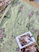 Mehbbob Tex 1588 B Pure Lawn With Heavy Embroidery Worked Pakistani Suits