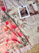 Maria B 1587 Pure Lawn With Heavy Embroidery Worked Pakistani Suits