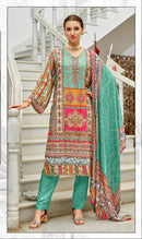 fepic Rosemeen C 1835 Muslin Digital Printed With Embroidered Worked Pakistani Suits