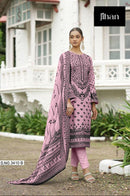 Jihan 3410 B Pure Lawn Print With Exclusive Heavy Self embroidery Worked Pakistani Suits