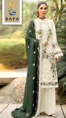 Safa G 803 H Premium Georgette With Embroidery Worked Pakistani Suits