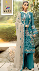 Safa G 803 L Premium Georgette With Embroidery Worked Pakistani Suits