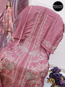 Mehmood Tex M 60 A Reyon Cotton With  Heavy Embroidery Worked Pakistani Suits