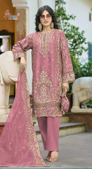 Shree Fabs K 5237 Chiffon Heavy With Heavy Embroidery Worked Pakistani Suits