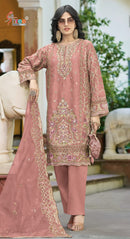 Shree Fabs K 5237 D Chiffon Heavy With Heavy Embroidery Worked Pakistani Suits