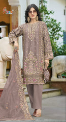 Shree Fabs K 5237 B Chiffon Heavy With Heavy Embroidery Worked Pakistani Suits