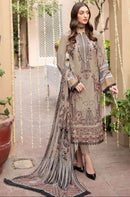 Taj Creations 582 Pure Cotton Print With Heavy  Self Embroidery Worked Pakistani Suits