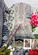 Taj Creations 582 Pure Cotton Print With Heavy  Self Embroidery Worked Pakistani Suits