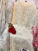 Hazra Designer HD 48 Georegetts With Havye Embroidery Worked Pakistani Suits