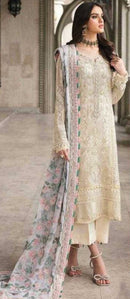 Hazra Designer HD 48 Georegetts With Havye Embroidery Worked Pakistani Suits