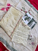 Ziaaz Designs 859 Cotton Cambric Very Heavy Embroidery Worked Pakistani Suits