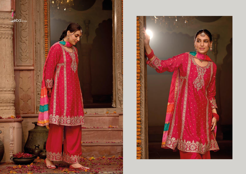 Eba Lifestyle 1821  Chinon With Embroidery Worked Suits